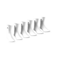 adidas Sportsocken Crew Cushioned Sportswear weiss - 6 Paar